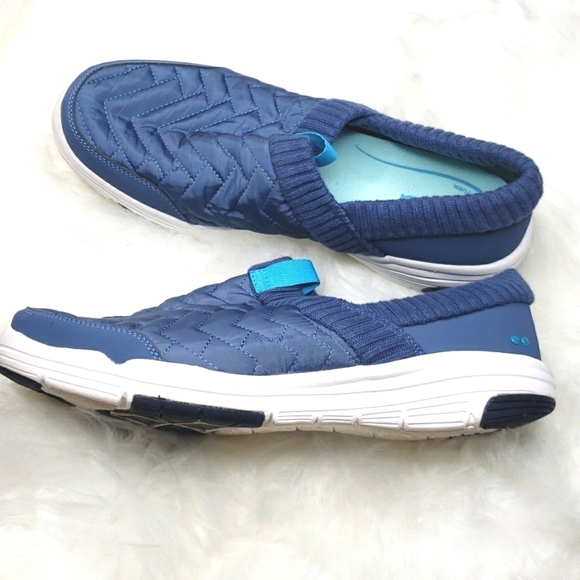 RYKA ASCENT SLIP-ON SNEAKER 8.5W blue WIDE WIDTH - Picture 7 of 9